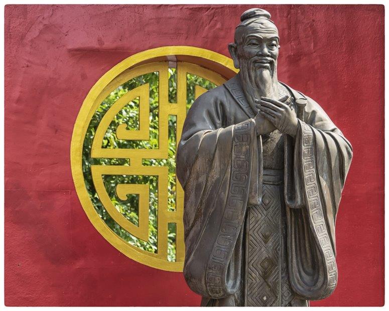 Confucius in China, Korea, Japan